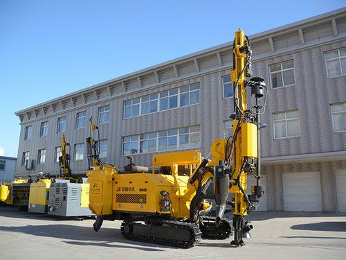 Máquina de Perforación DTH Integrada Sobre Orugas 
