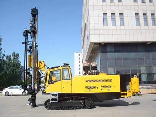 Máquina de Perforación DTH Montada sobre orugas hidráulica integrada