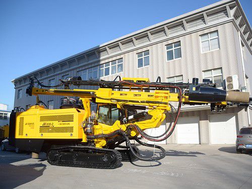 Máquina de Perforación DTH Montada Sobre Orugas Hidráulica Integrada 